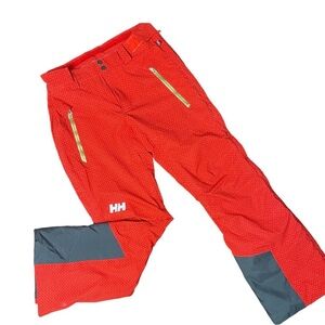 Helly Hansen Red Ski Pants Medium